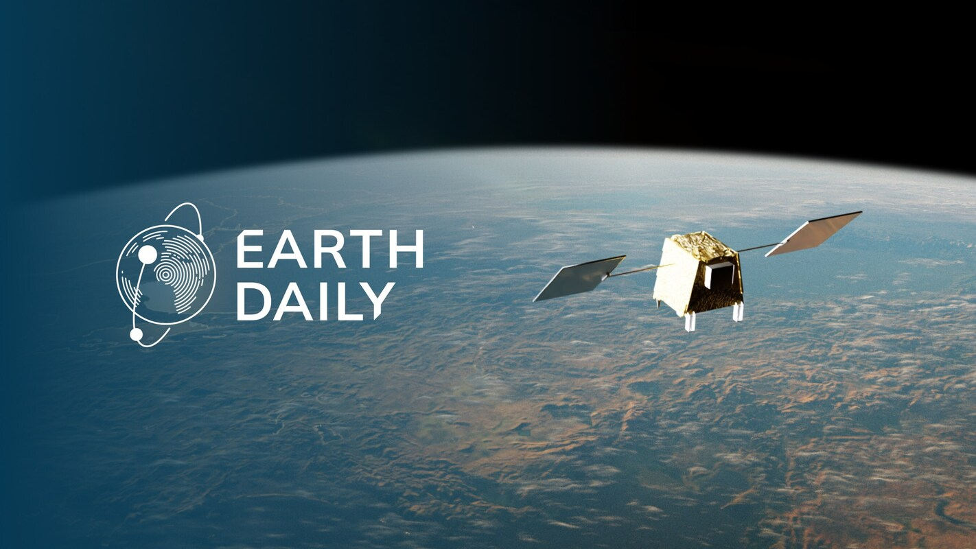 EarthDaily successfully launches first satellite, marking a major step in deploying next-gen Earth Observation and AI-ready broad area change detection system. Image: EarthDaily