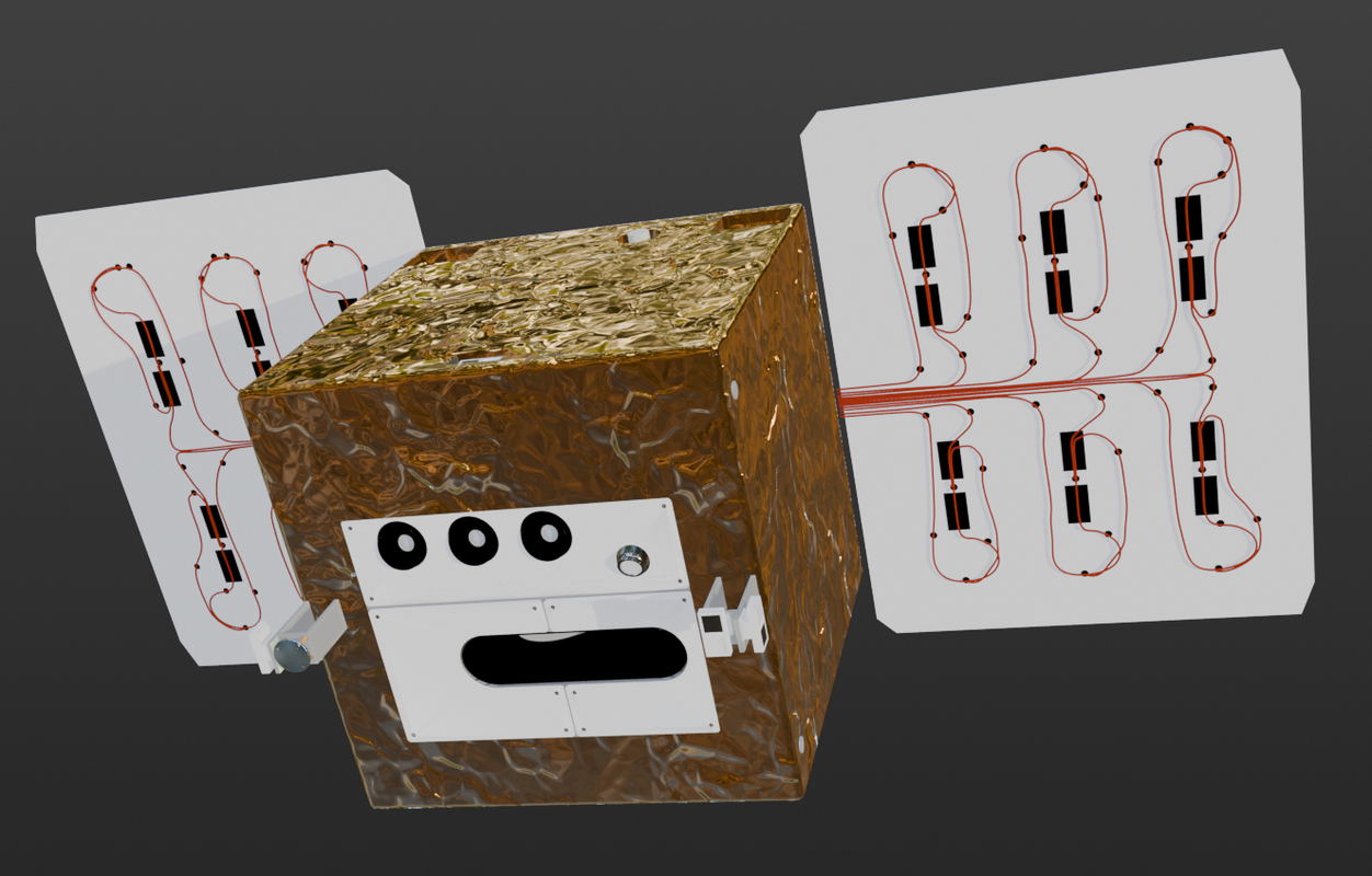 DIEGOSat - soll mit hoher zeitlicher Auflösung Wärmebilddaten liefern, die eine Vielzahl von Anwendungen in Umweltüberwachung, Landwirtschaft und Katastrophenschutz ermöglichen. © Abbildung: ASTROFEIN / viSales